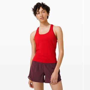 NWT Lululemon Swiftly Tech Racerback Tank 2.0 Race Length Dark Red